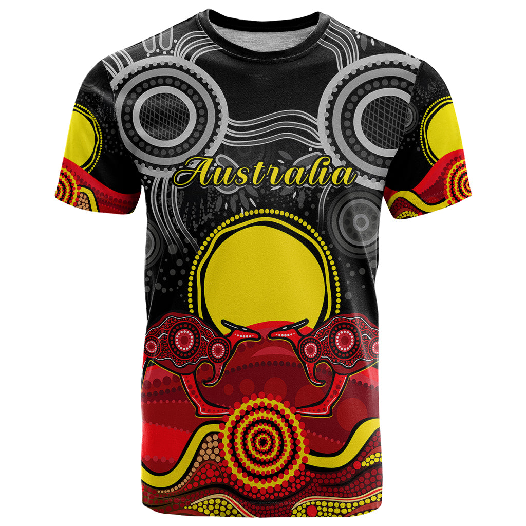 custom-personalised-australian-indigenous-t-shirt-kangaroos-circle-aboriginal-art