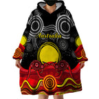 custom-personalised-australian-indigenous-wearable-blanket-hoodie-kangaroos-circle-aboriginal-art