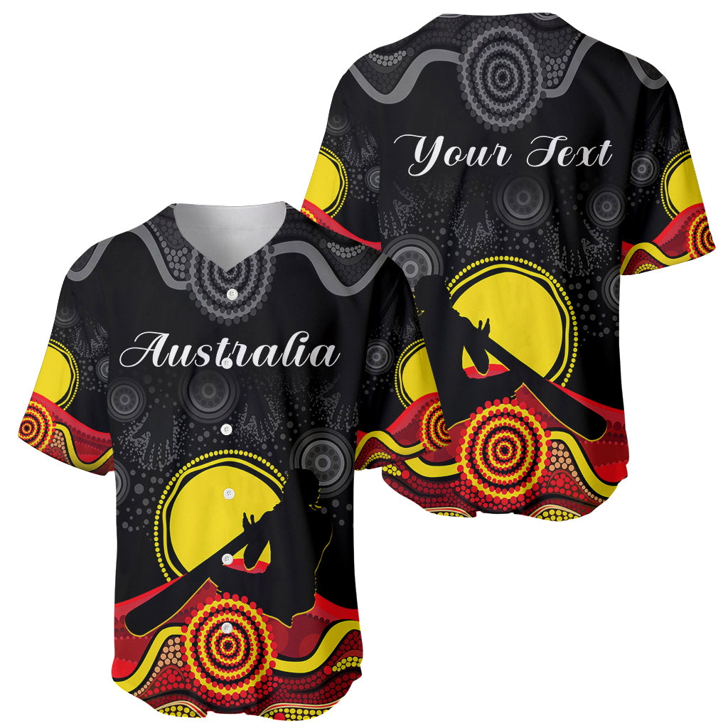 custom-personalised-australian-indigenous-baseball-jersey-didgeridoo-man-circle-aboriginal-art