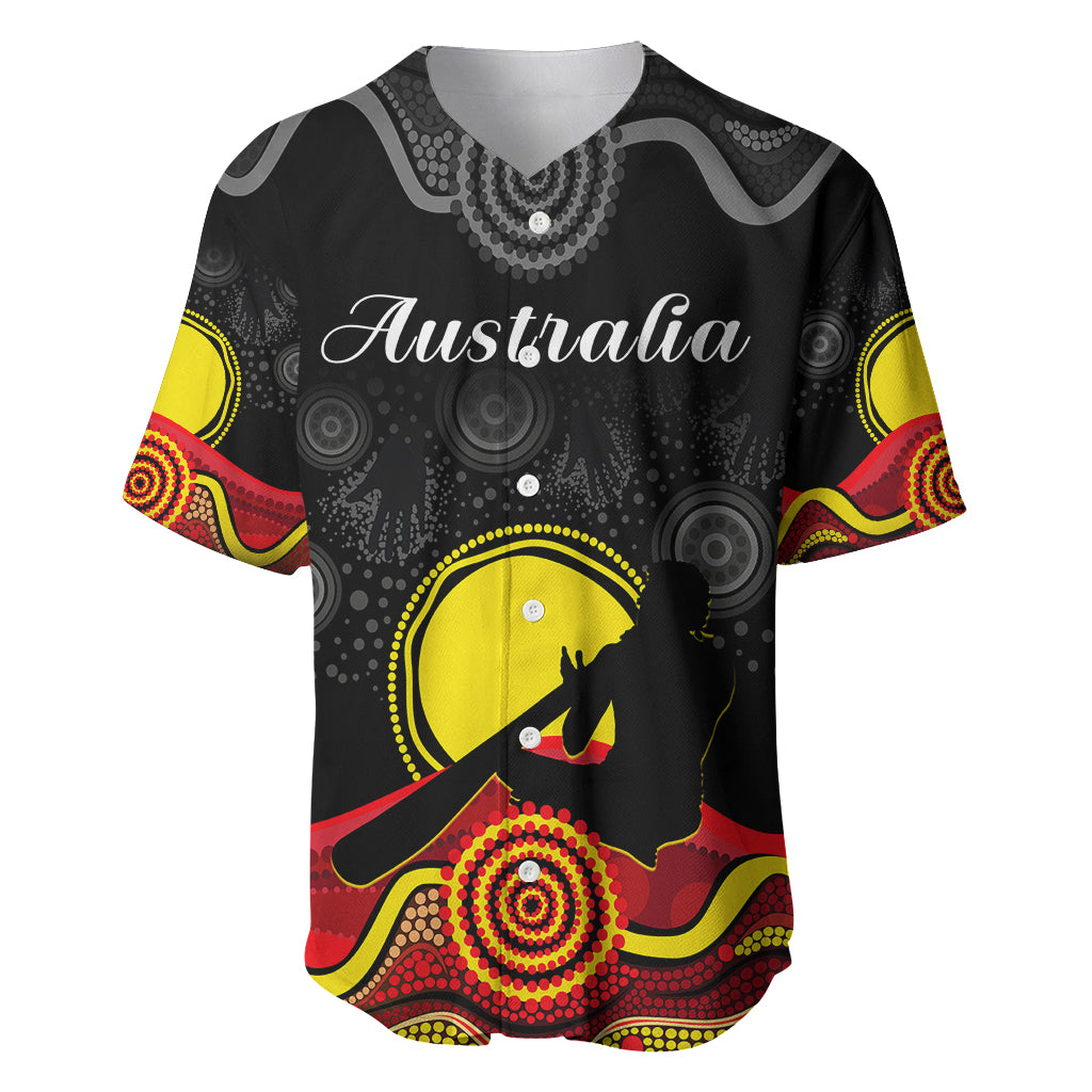 custom-personalised-australian-indigenous-baseball-jersey-didgeridoo-man-circle-aboriginal-art