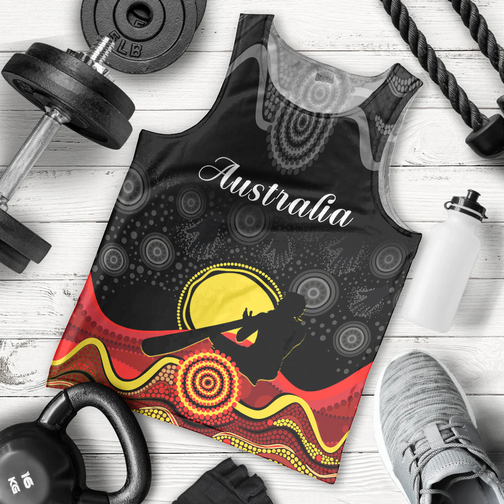custom-personalised-australian-indigenous-men-tank-top-didgeridoo-man-circle-aboriginal-art