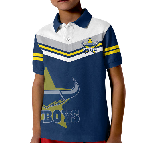custom-text-and-number-cowboys-rugby-2023-kid-polo-shirt-sporty-style-navy-blue