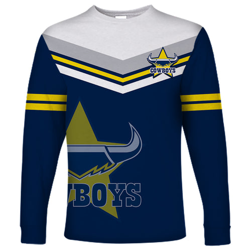 custom-text-and-number-cowboys-rugby-2023-long-sleeve-shirt-sporty-style-navy-blue