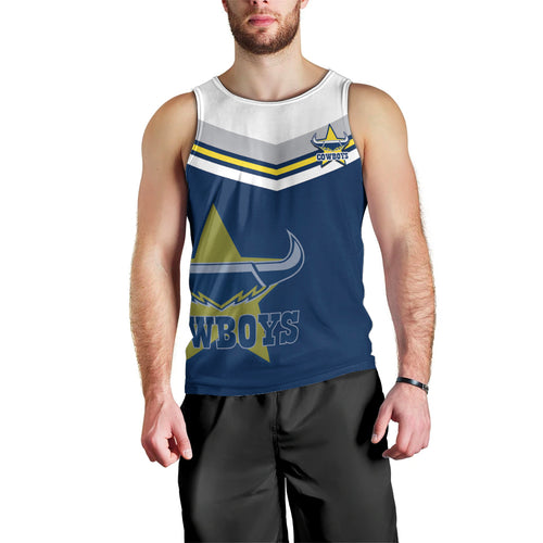 custom-text-and-number-cowboys-rugby-2023-men-tank-top-sporty-style-navy-blue