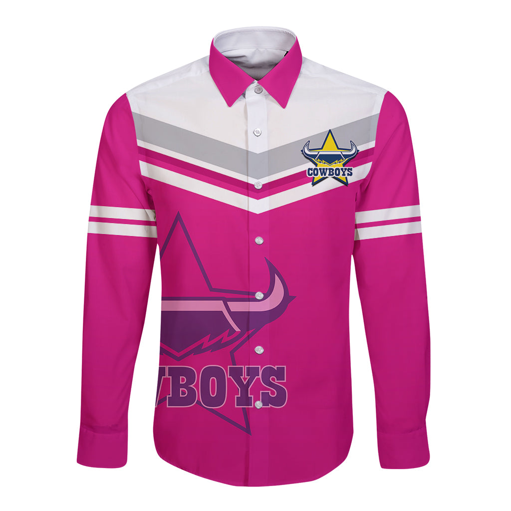 custom-text-and-number-cowboys-rugby-2023-long-sleeve-button-shirt-sporty-style-pink