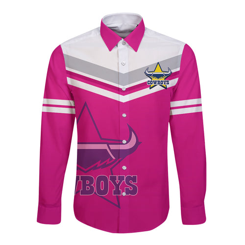 custom-text-and-number-cowboys-rugby-2023-long-sleeve-button-shirt-sporty-style-pink