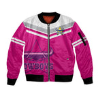 custom-text-and-number-cowboys-rugby-2023-sleeve-zip-bomber-jacket-sporty-style-pink
