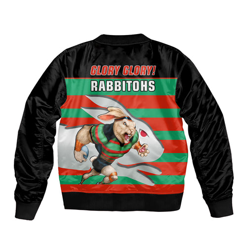 rabbitohs-rugby-2023-bomber-jacket-glory-glory-souths-unique