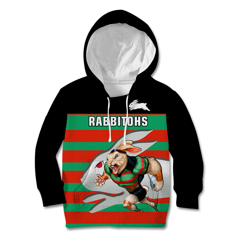 rabbitohs-rugby-2023-kid-hoodie-glory-glory-souths-unique