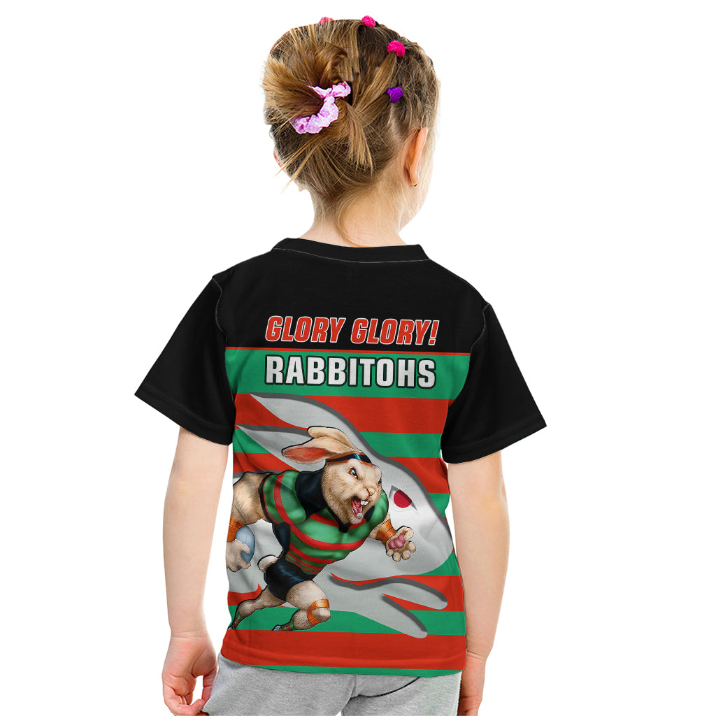 rabbitohs-rugby-2023-kid-t-shirt-glory-glory-souths-unique