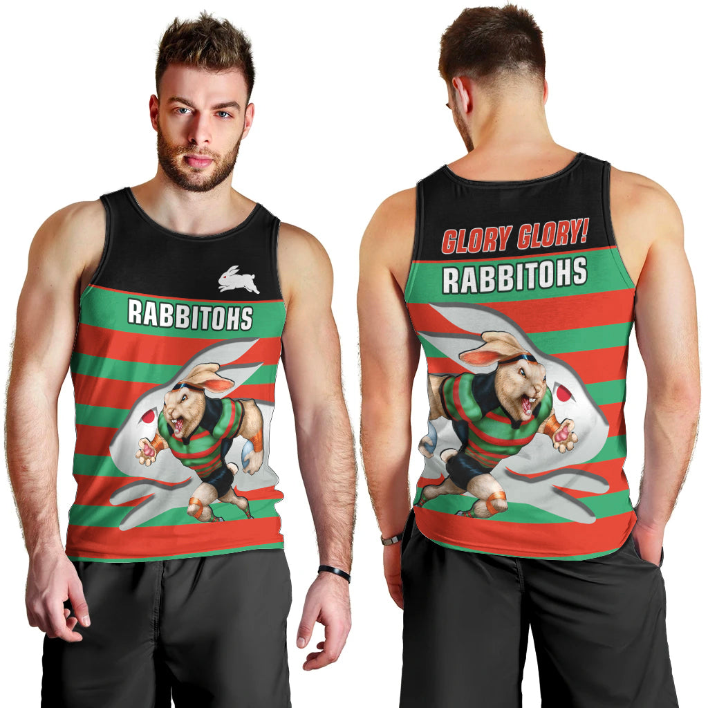 rabbitohs-rugby-2023-men-tank-top-glory-glory-souths-unique
