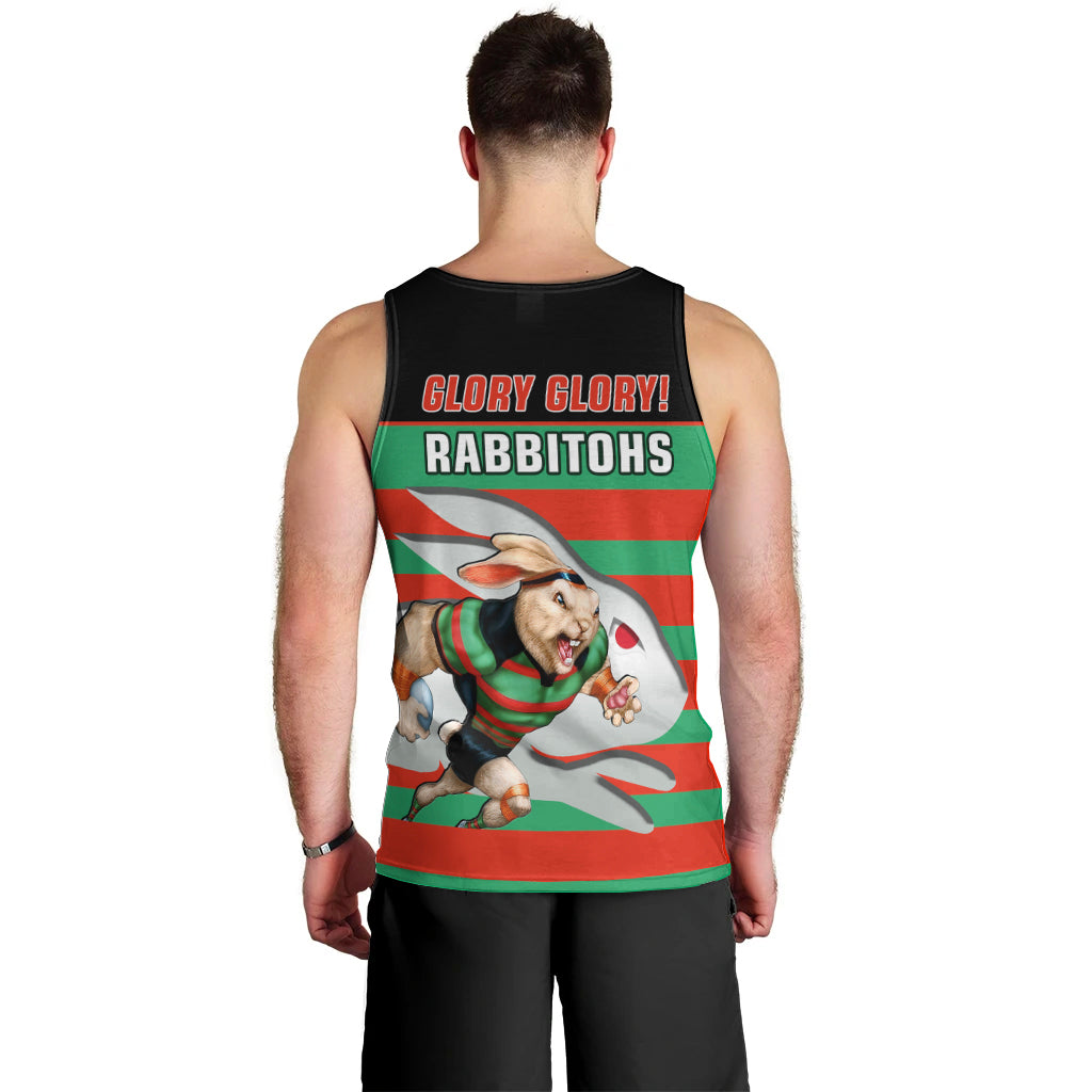 rabbitohs-rugby-2023-men-tank-top-glory-glory-souths-unique