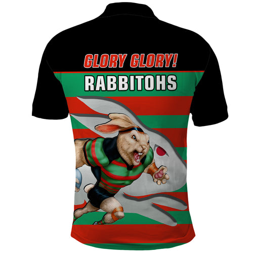 rabbitohs-rugby-2023-polo-shirt-glory-glory-souths-unique