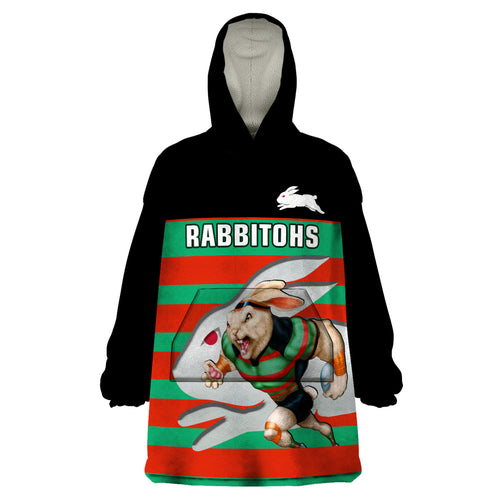 rabbitohs-rugby-2023-wearable-blanket-hoodie-glory-glory-souths-unique