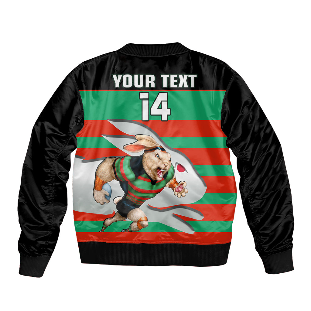 custom-text-and-number-rabbitohs-rugby-2023-bomber-jacket-glory-glory-souths-unique