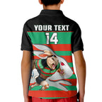 custom-text-and-number-rabbitohs-rugby-2023-kid-polo-shirt-glory-glory-souths-unique