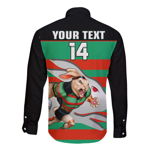 custom-text-and-number-rabbitohs-rugby-2023-long-sleeve-button-shirt-glory-glory-souths-unique