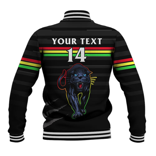 custom-text-and-number-penrith-panthers-rugby-2023-baseball-jacket-the-riff-est-1966-black-sporty