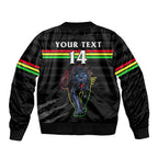 custom-text-and-number-penrith-panthers-rugby-2023-bomber-jacket-the-riff-est-1966-black-sporty