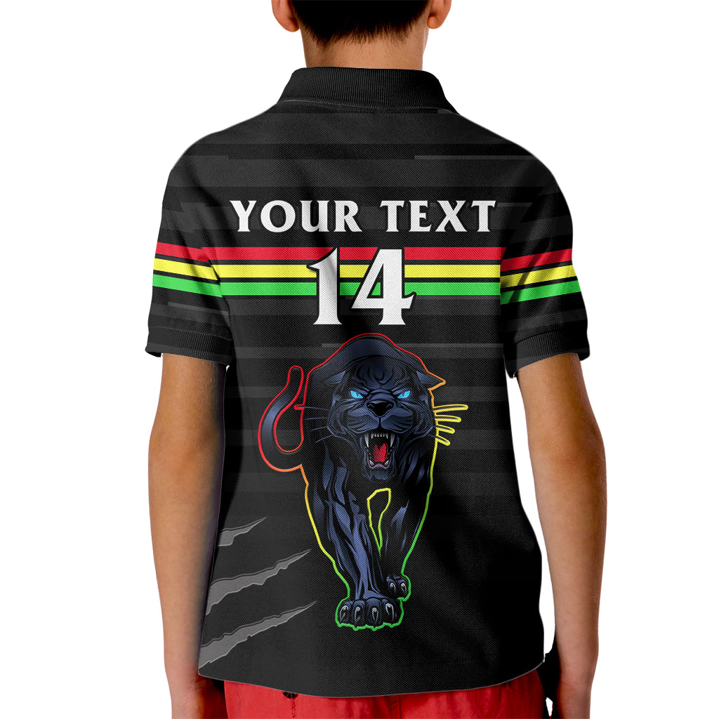custom-text-and-number-penrith-panthers-rugby-2023-kid-polo-shirt-the-riff-est-1966-black-sporty