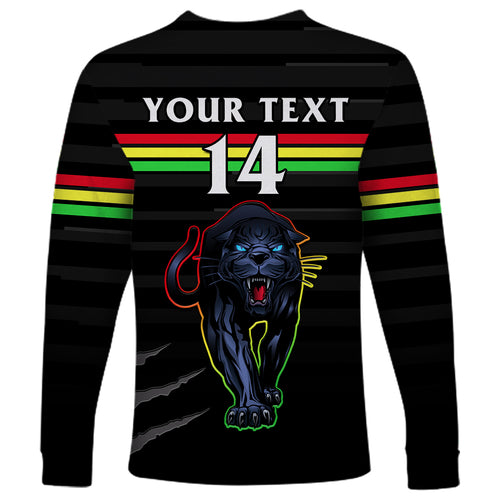 custom-text-and-number-penrith-panthers-rugby-2023-long-sleeve-shirt-the-riff-est-1966-black-sporty