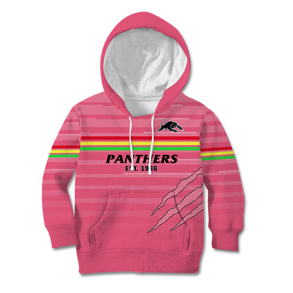 custom-text-and-number-penrith-panthers-rugby-2023-kid-hoodie-the-riff-est-1966-pink-sporty
