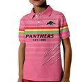 custom-text-and-number-penrith-panthers-rugby-2023-kid-polo-shirt-the-riff-est-1966-pink-sporty