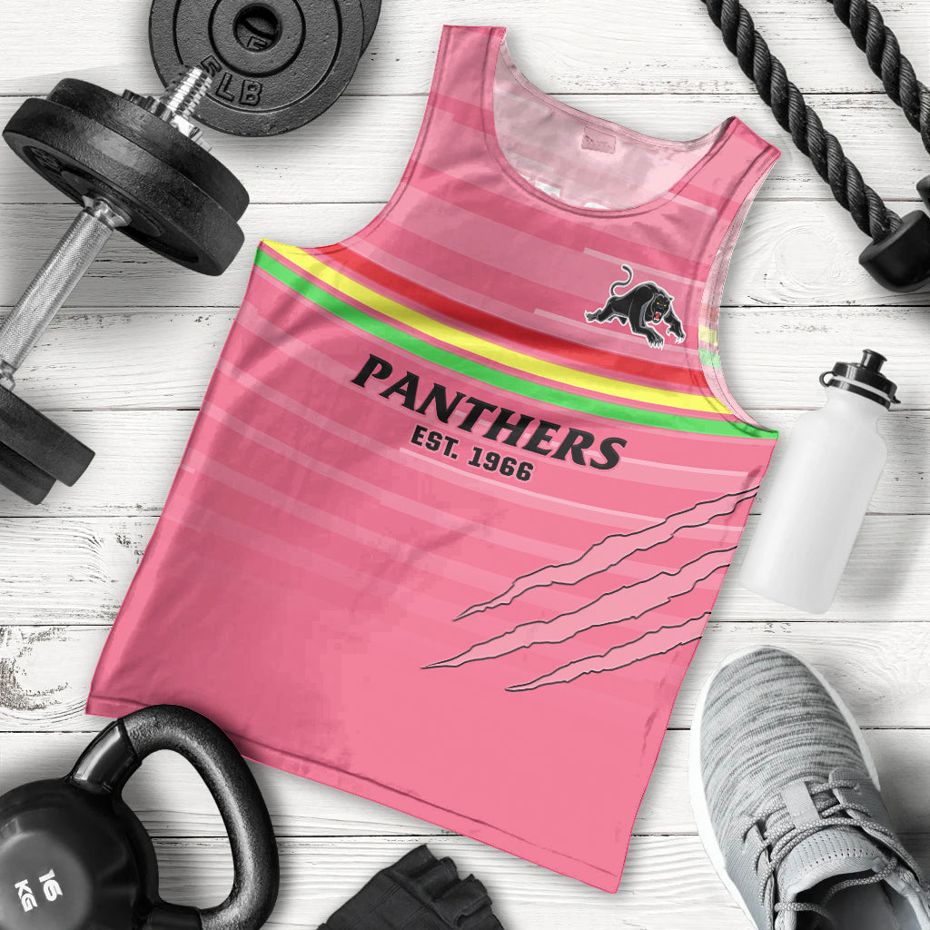 custom-text-and-number-penrith-panthers-rugby-2023-men-tank-top-the-riff-est-1966-pink-sporty