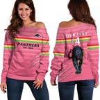 custom-text-and-number-penrith-panthers-rugby-2023-off-shoulder-sweater-the-riff-est-1966-pink-sporty