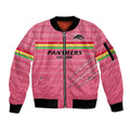 custom-text-and-number-penrith-panthers-rugby-2023-sleeve-zip-bomber-jacket-the-riff-est-1966-pink-sporty