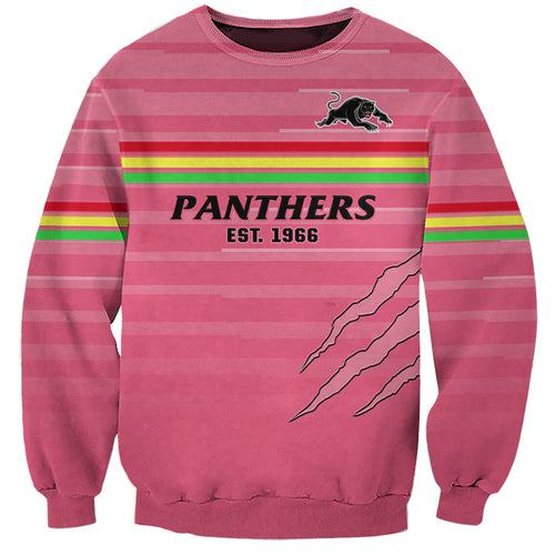 custom-text-and-number-penrith-panthers-rugby-2023-sweatshirt-the-riff-est-1966-pink-sporty