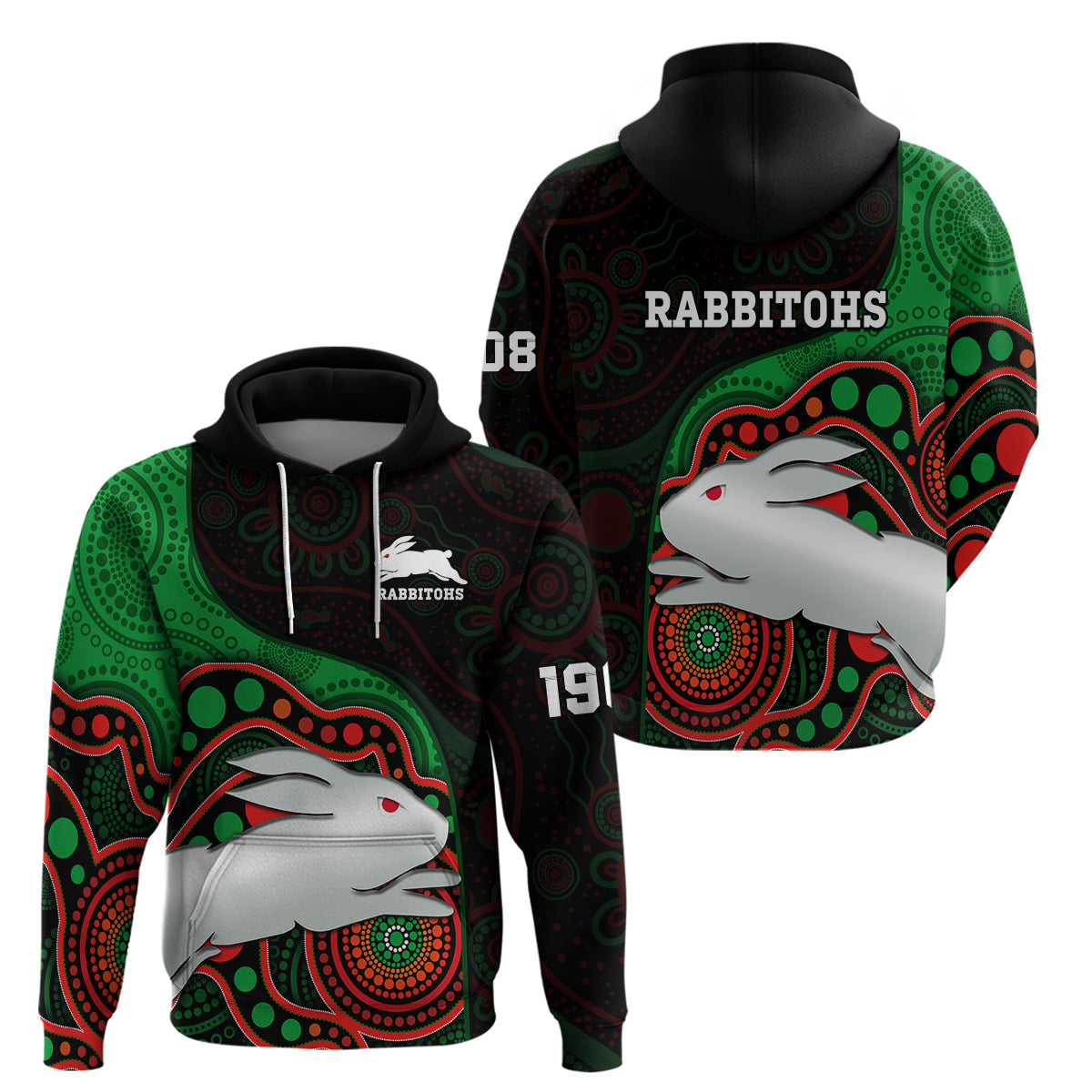 rabbitohs-rugby-hoodie-go-souths-indigenous-art