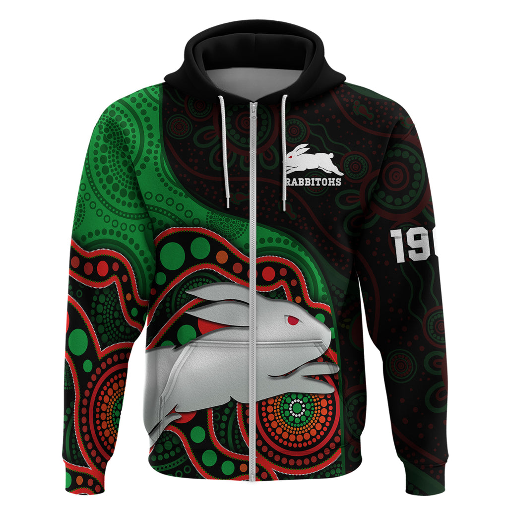 rabbitohs-rugby-hoodie-go-souths-indigenous-art