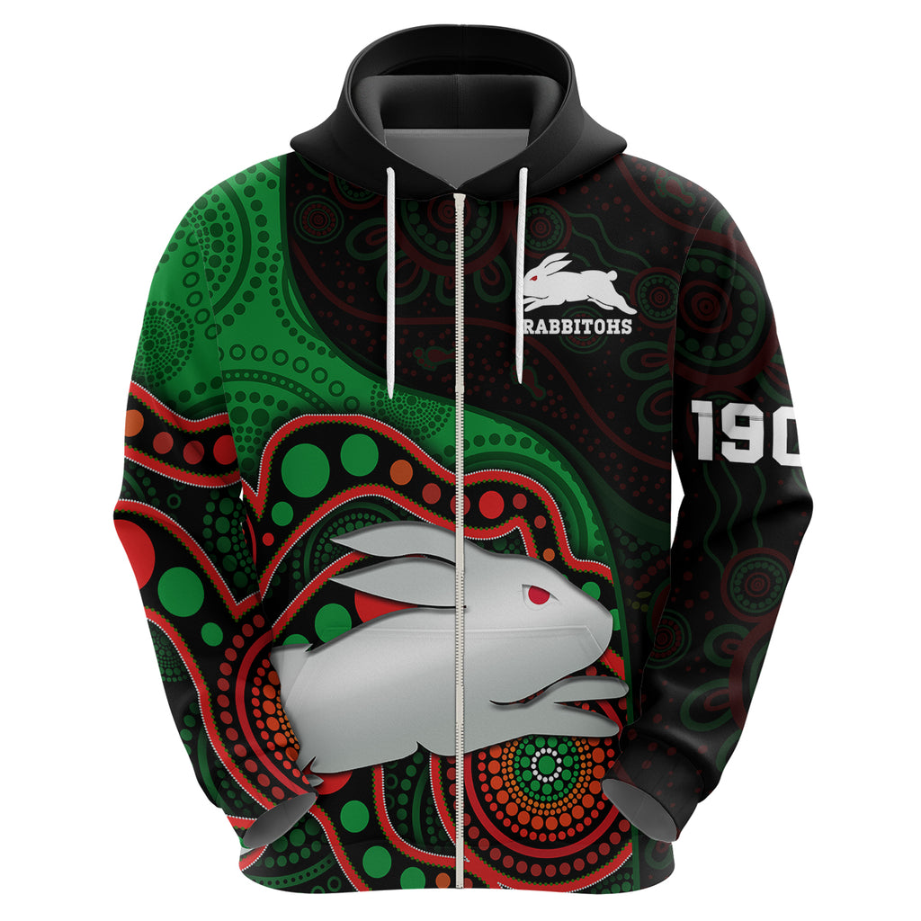 rabbitohs-rugby-hoodie-go-souths-indigenous-art