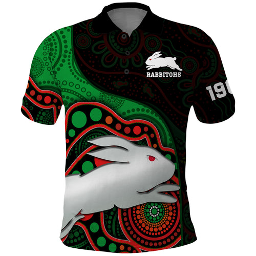 rabbitohs-rugby-polo-shirt-go-souths-indigenous-art