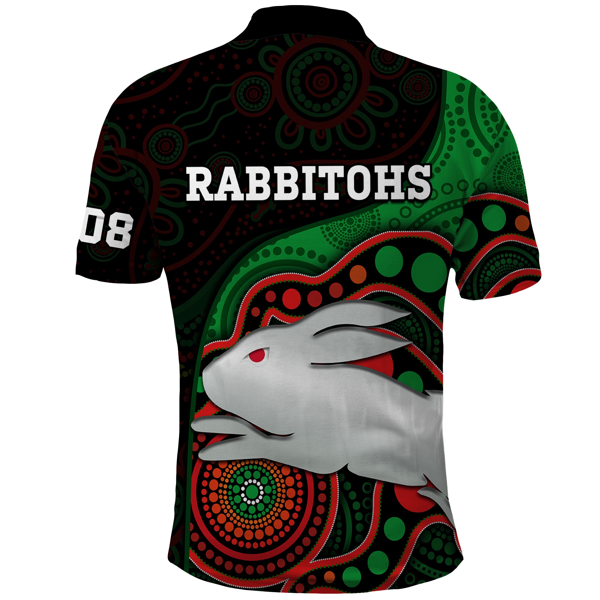 rabbitohs-rugby-polo-shirt-go-souths-indigenous-art