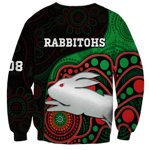 rabbitohs-rugby-sweatshirt-go-souths-indigenous-art