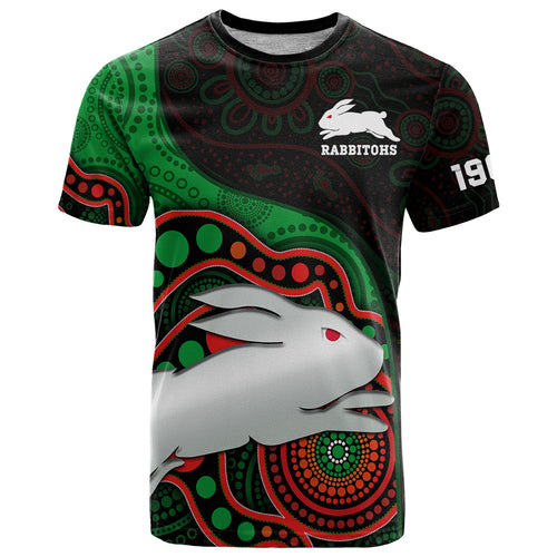 rabbitohs-rugby-t-shirt-go-souths-indigenous-art