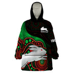rabbitohs-rugby-wearable-blanket-hoodie-go-souths-indigenous-art