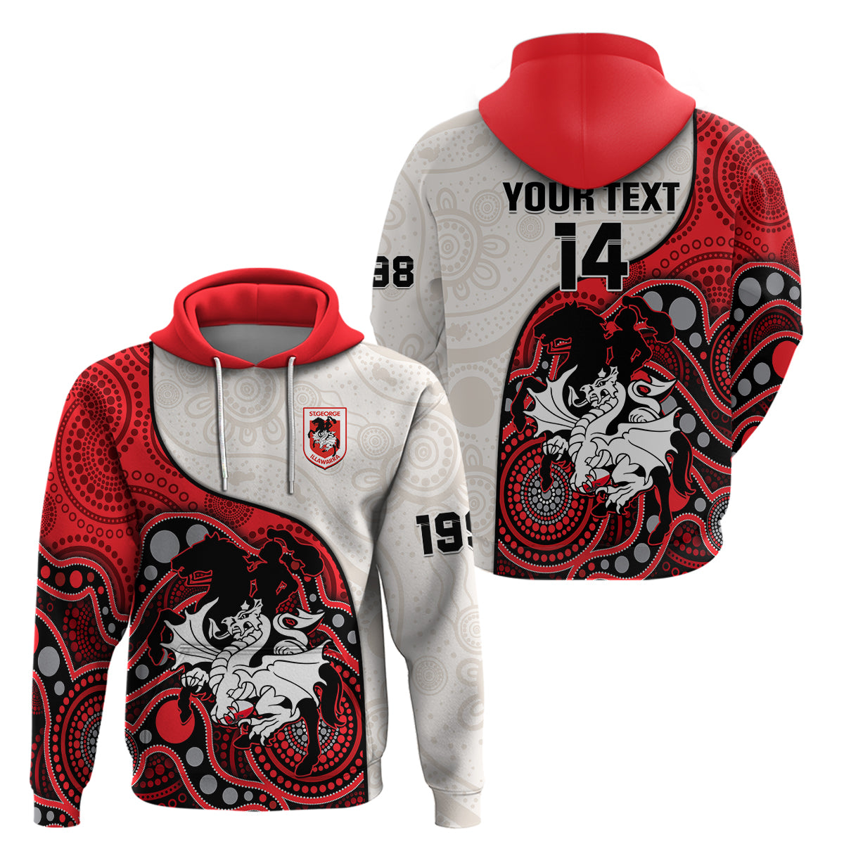 custom-text-and-number-dragons-rugby-hoodie-st-george-illawarra-1998-indigenous-art