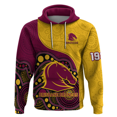 custom-text-and-number-broncos-rugby-hoodie-brisbane-1987-indigenous-art