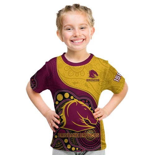 custom-text-and-number-broncos-rugby-kid-t-shirt-brisbane-1987-indigenous-art