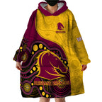 custom-text-and-number-broncos-rugby-wearable-blanket-hoodie-brisbane-1987-indigenous-art