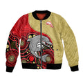 custom-text-and-number-dolphins-rugby-bomber-jacket-phins-up-indigenous-art