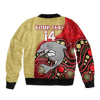 custom-text-and-number-dolphins-rugby-bomber-jacket-phins-up-indigenous-art