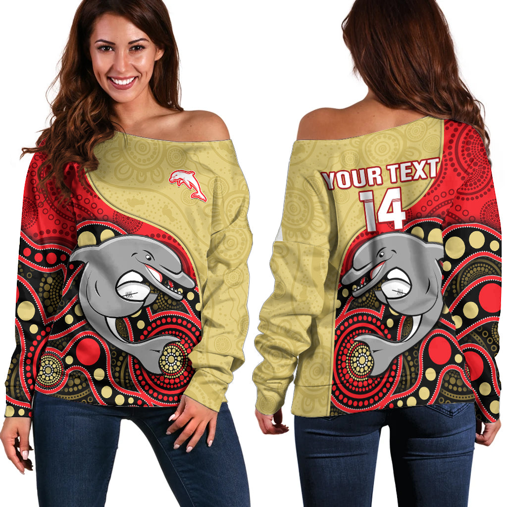 custom-text-and-number-dolphins-rugby-off-shoulder-sweater-phins-up-indigenous-art