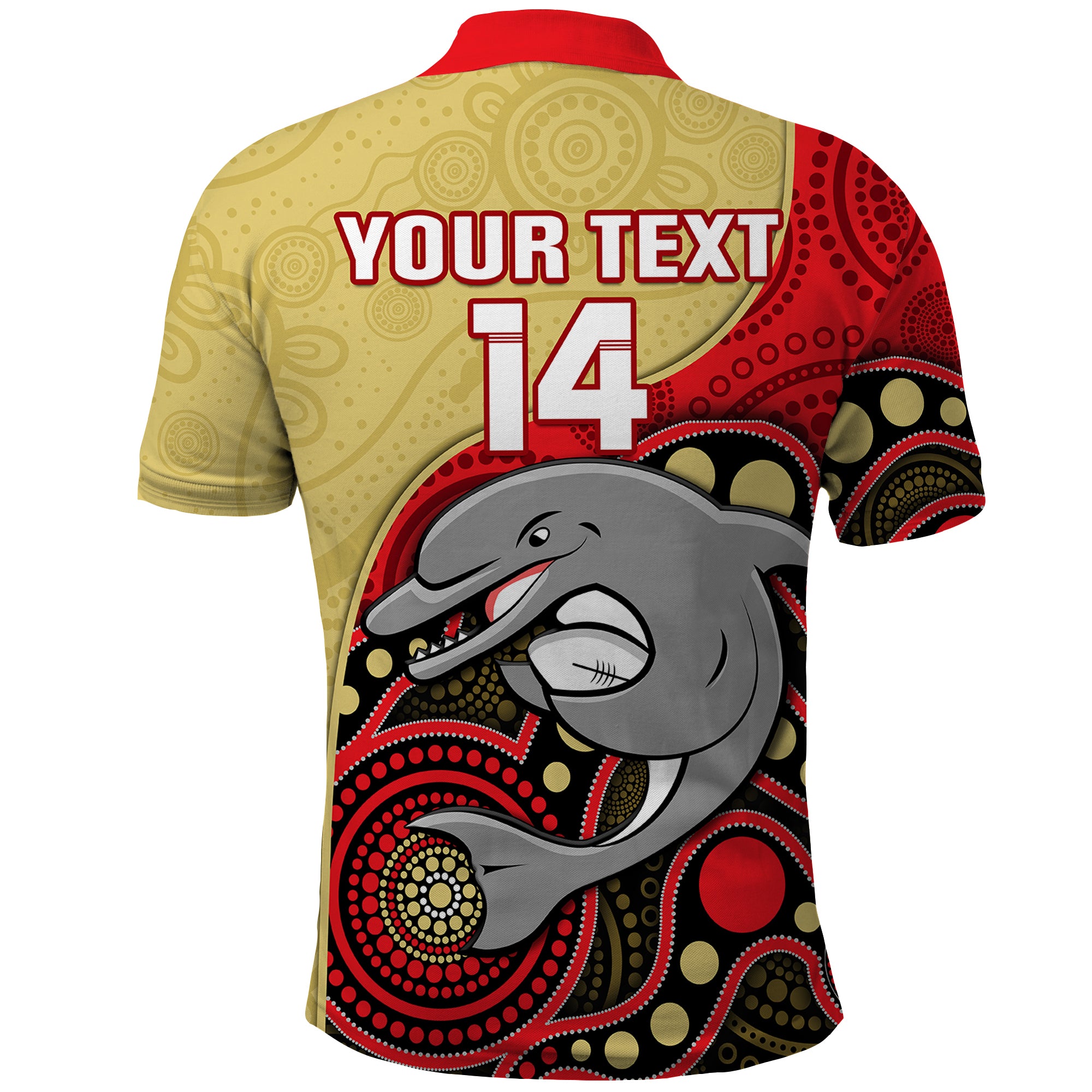custom-text-and-number-dolphins-rugby-polo-shirt-phins-up-indigenous-art