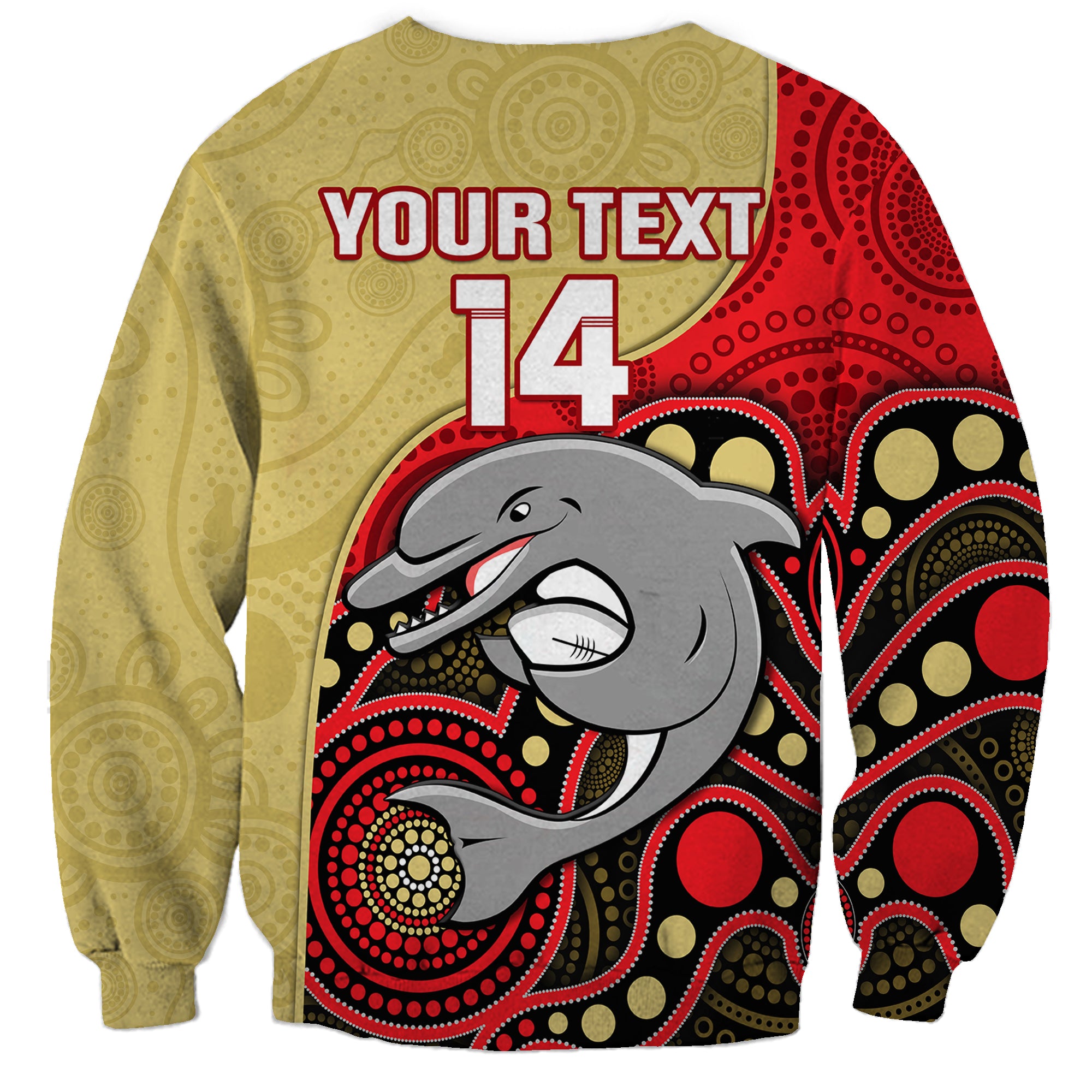 custom-text-and-number-dolphins-rugby-sweatshirt-phins-up-indigenous-art
