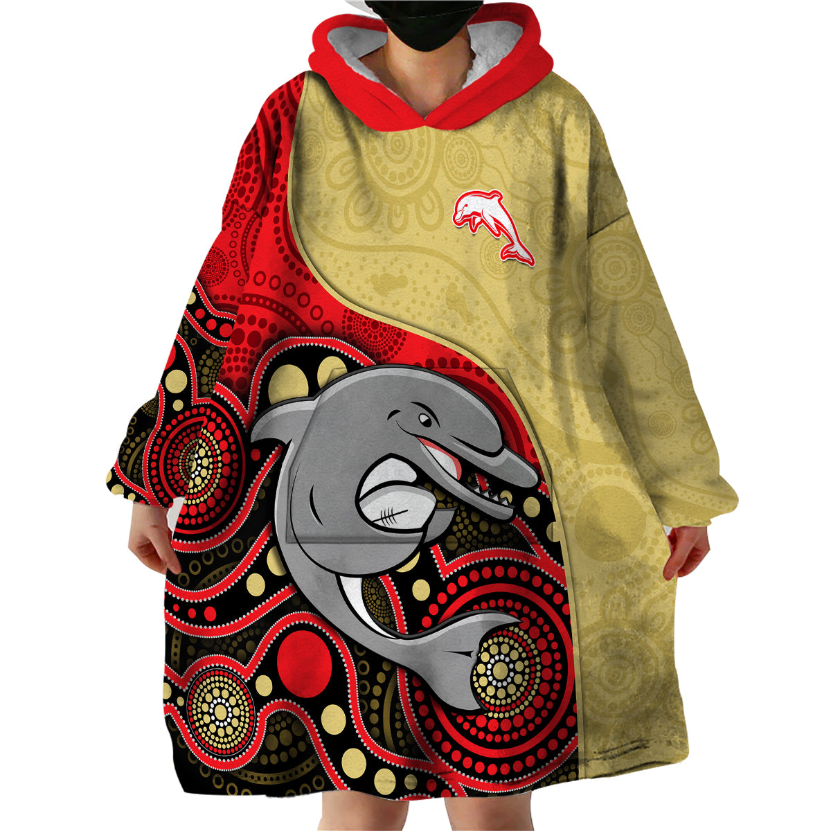 custom-text-and-number-dolphins-rugby-wearable-blanket-hoodie-phins-up-indigenous-art