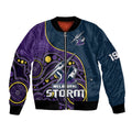 custom-text-and-number-storm-rugby-bomber-jacket-est-1997-indigenous-art